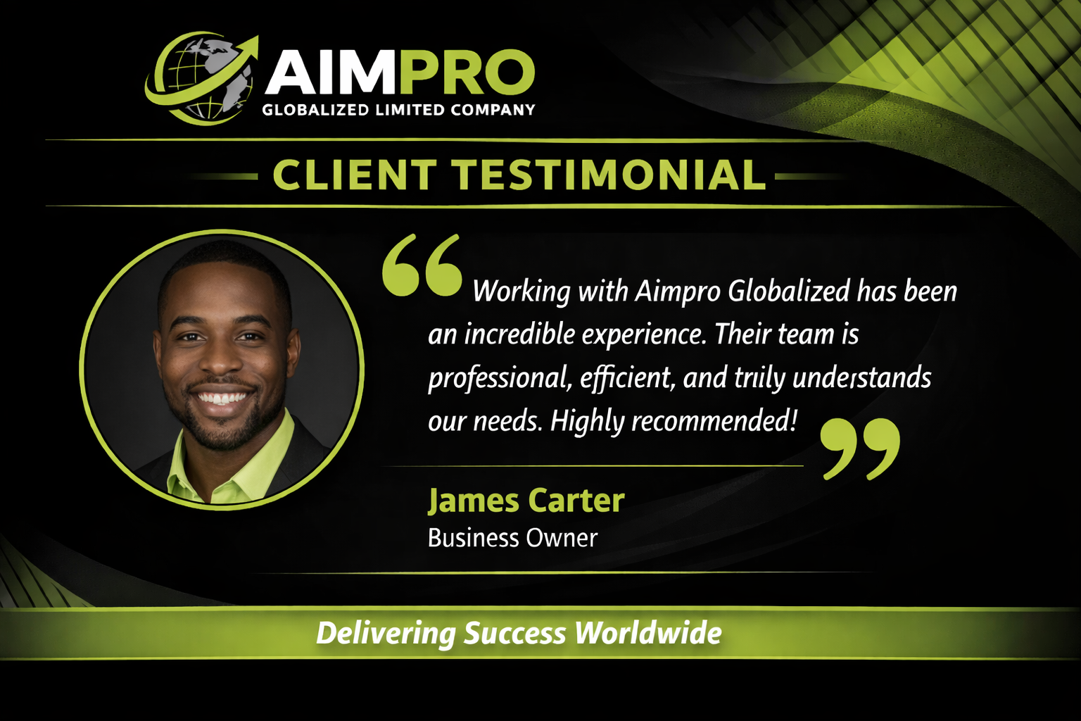 Ibrahim Musa - Customer Relations Manager